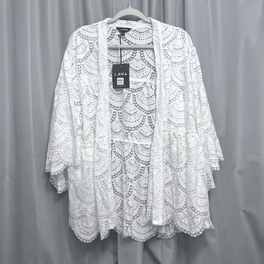 J.NNA Lace Kimono NWT Large 507👠